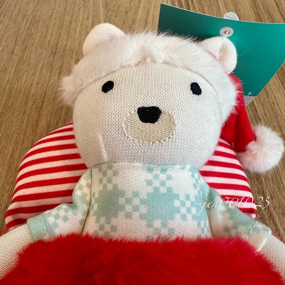 Pillowfort Polar Bear Mini Plush with Sleeping Bag - Picture 7 of 11